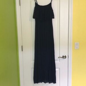 Trixxi Navy Blue Maxi Dress